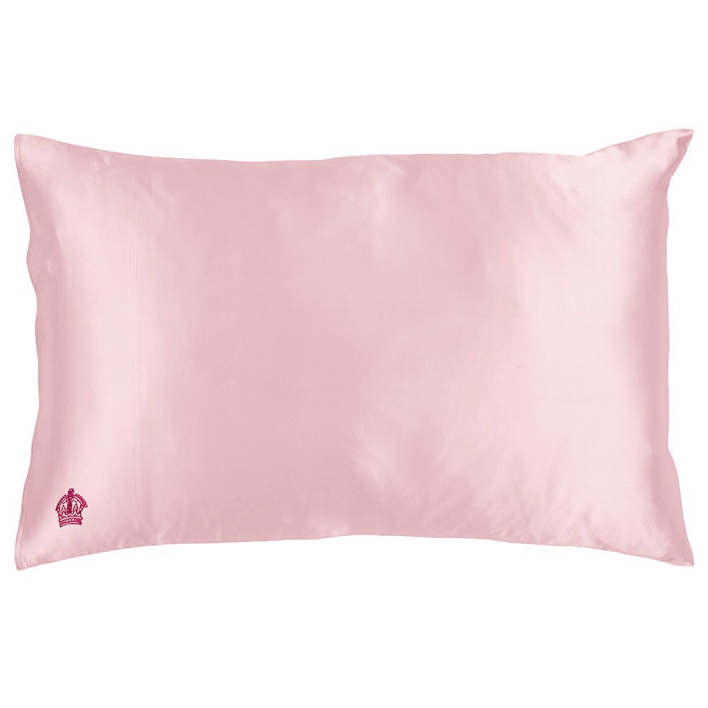 Royal Albert Silk Standard Pillowcase Pink Caprice New Zealand