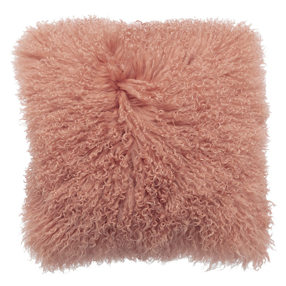 Royal Albert Mongolian Fur Cushion Clay
