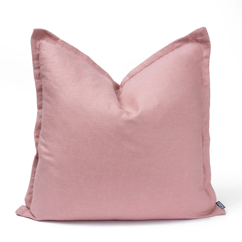 KAS Linen Cushion Blush