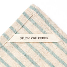 Load image into Gallery viewer, Royal Doulton Coffee Studio Woven Stripe Tea Towel Sage