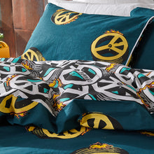 Load image into Gallery viewer, Mambo Vehicle of Peace Duvet Cover Set