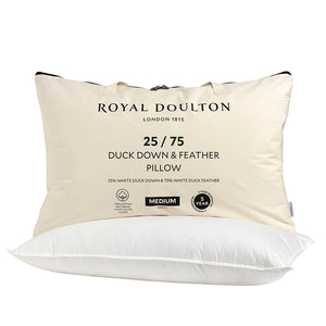 Royal Doulton 25/75 Duck Down Pillow