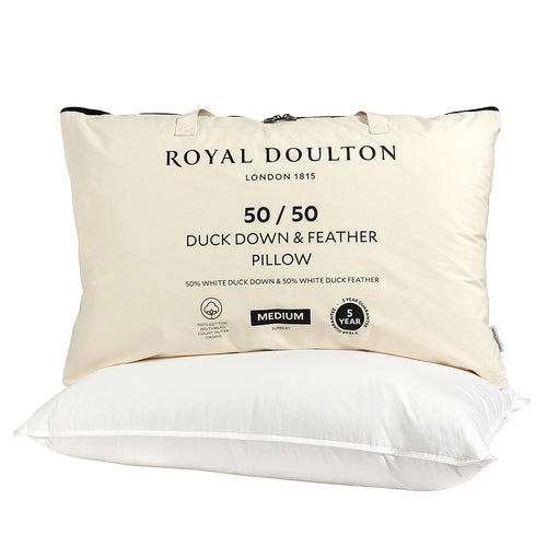 Royal Doulton 50/50 Duck Down Pillow