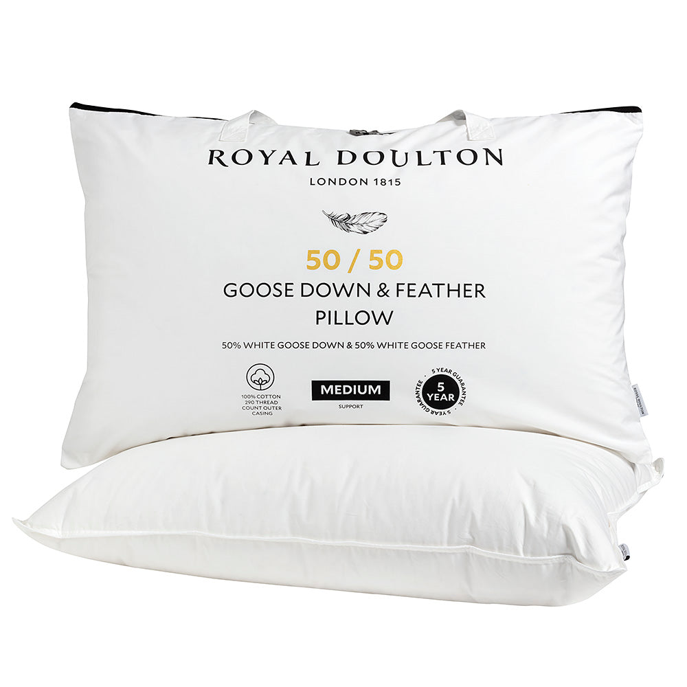 Royal Doulton 50/50 Goose Down Pillow