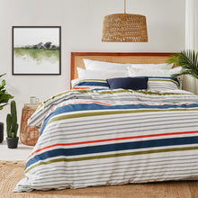 Load image into Gallery viewer, Twill &amp; Co Henri Duvet Cover Set