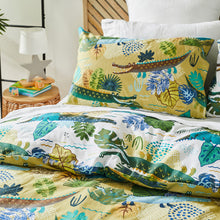 Load image into Gallery viewer, Twill &amp; Co Croc Fever Duvet Cover Set