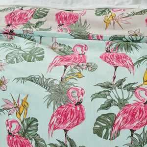 Twill & Co Flamingo Duvet Cover Set