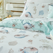 Load image into Gallery viewer, Twill &amp; Co Puffertastic Duvet Cover Set