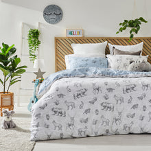 Load image into Gallery viewer, Twill &amp; Co Woodland Friends Duvet Cover Set