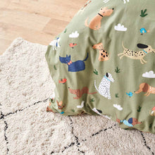 Load image into Gallery viewer, Twill &amp; Co Dog Park Duvet Cover Set